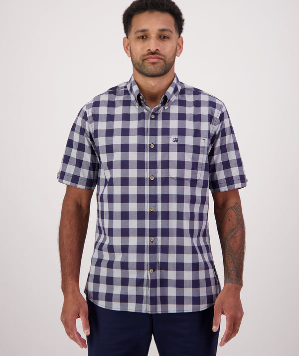 Men's Rings Beach Short Sleeve Shirt