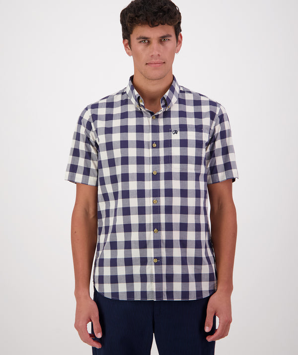 Men's Rings Beach Short Sleeve Shirt