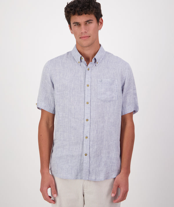 Men's Humber Linen Short Sleeve Shirt