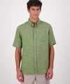 Men's Camp Vibes Linen Short Sleeve Shirt