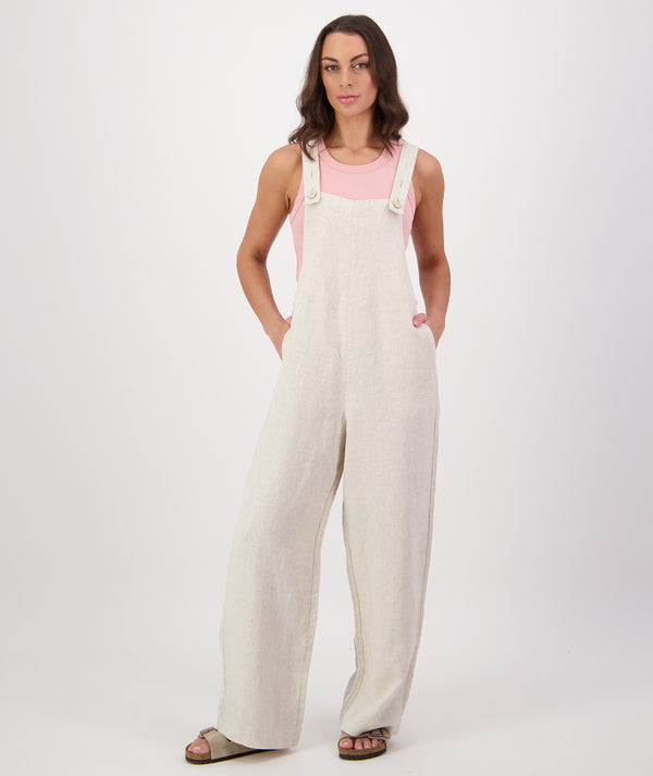 Women's Julian Linen Dungarees