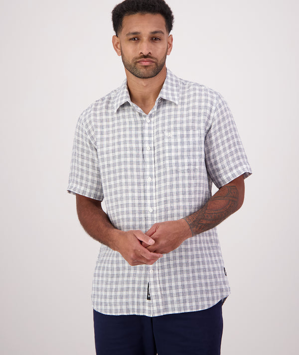 Men's Lyford Short Sleeve Linen Shirt