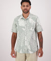 Men's Fern Fiesta Short Sleeve Linen Shirt