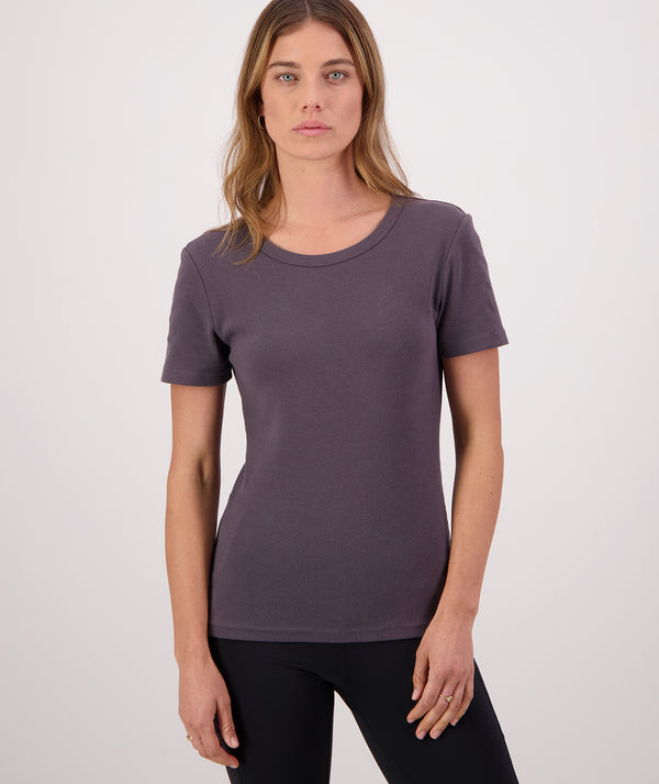 Women's Daisy Ribbed T-Shirt