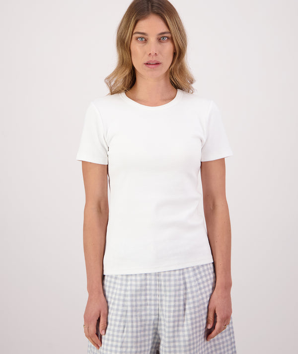Women's Daisy Ribbed T-Shirt