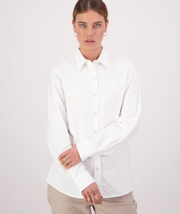 Women's Fundamentals Oxford Long Sleeve Shirt