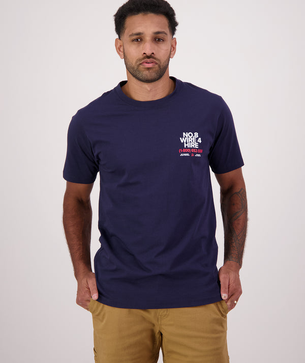 Men's No. 8 Wire T-Shirt