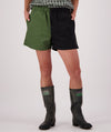 Women's Chequered Rugby Short