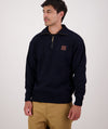 Men's Mariner Wool Zip Neck Sweater
