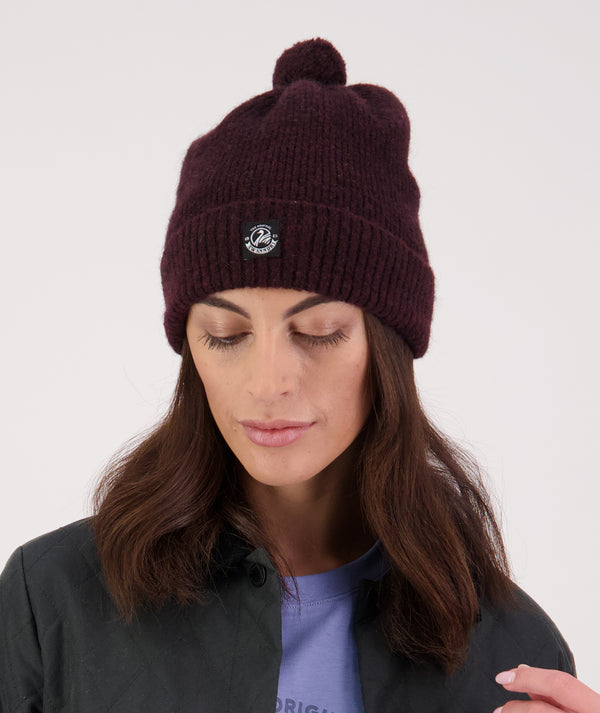Hutton Turn Up Bobble Beanie