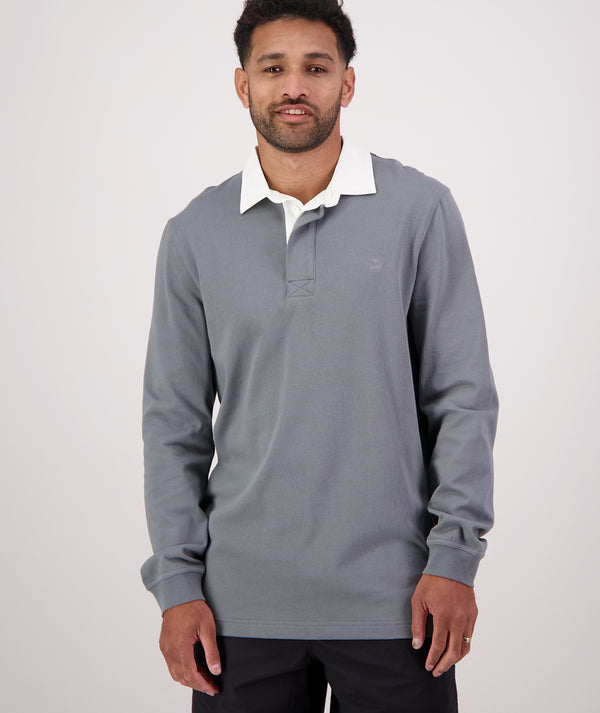 Men's Fundamentals Long Sleeve Rugby Top