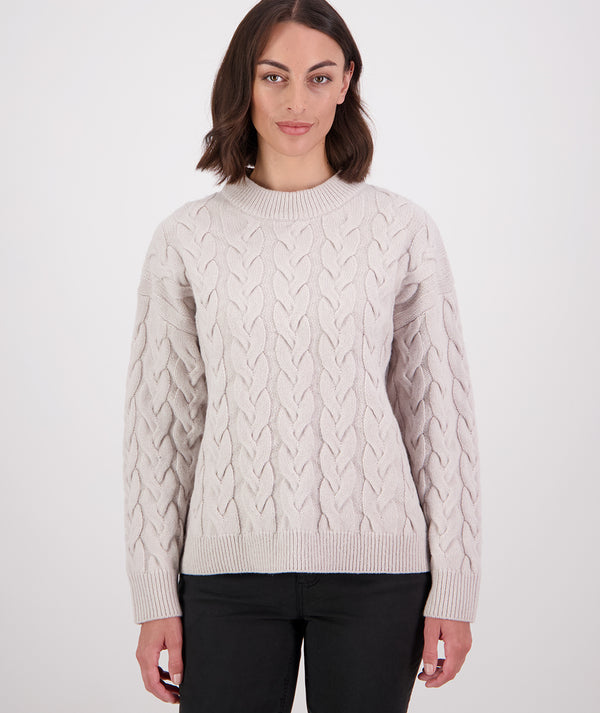 Women's Kinsley Cable Knit Crew