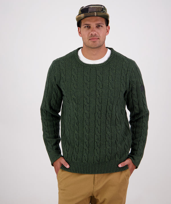 Men's Doncaster Cable Knit Crew