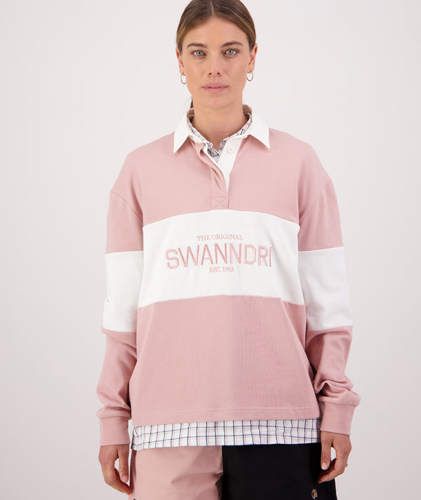 Women's Kimbell Long Sleeve Rugby Top