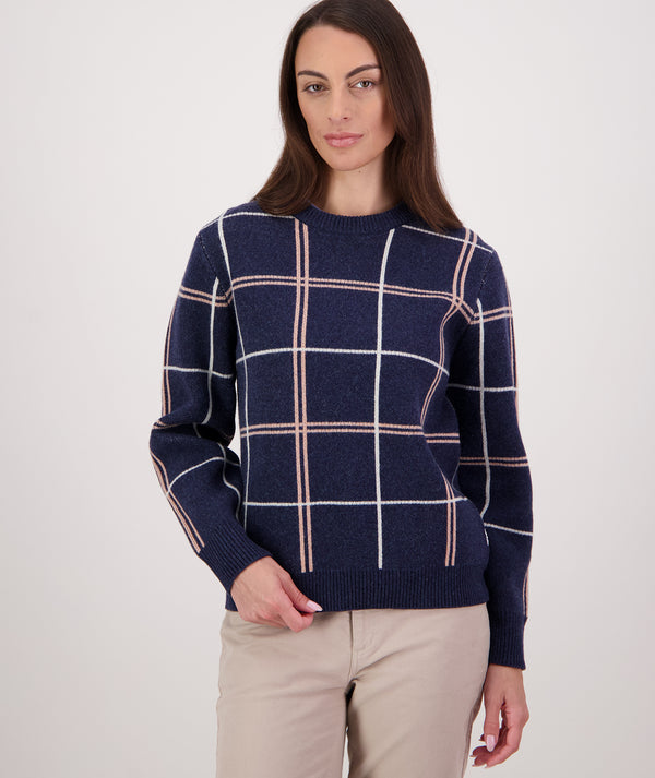 Women's Yasmin Check Knit
