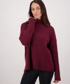 Women's Lillian Rib Roll Neck