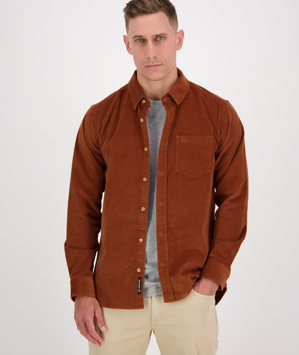 Men's Ranfurly Corduroy Long Sleeve Shirt