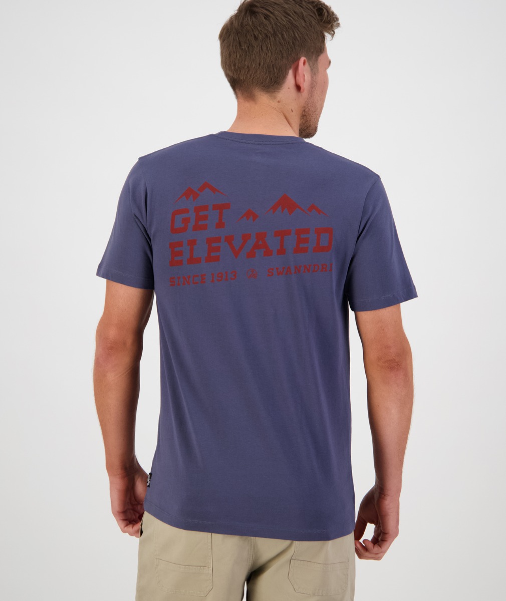 Swanndri Men's Elevate Print T Shirt