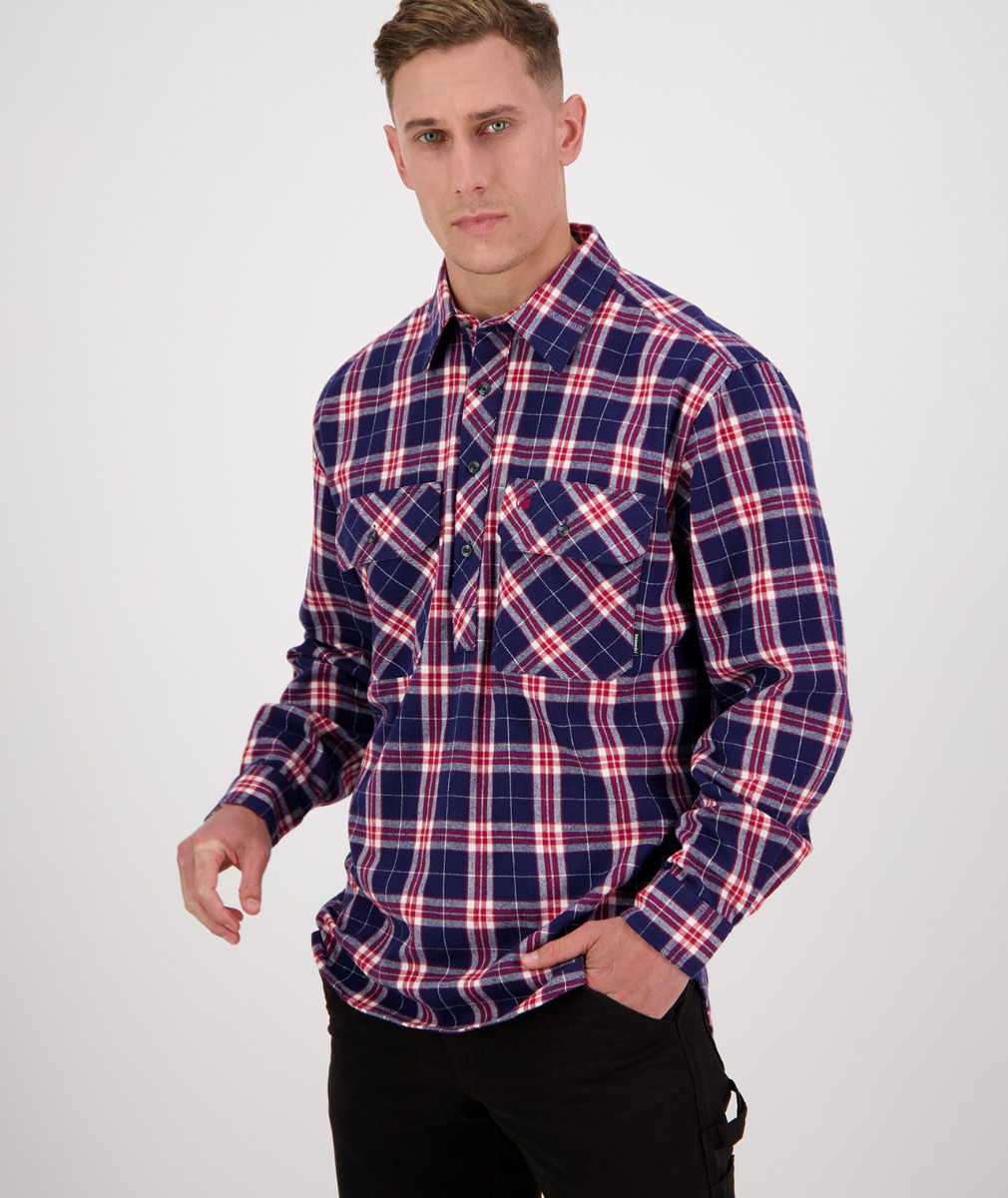 Men's Barn Yarn Dye Long Sleeve Shirt