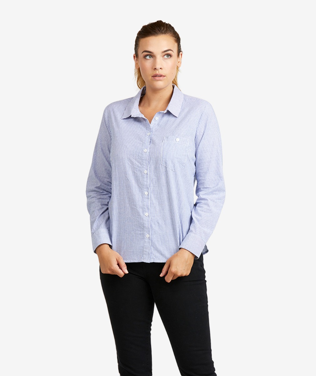Swanndri Women's Windsor 100% Cotton Long Sleeve Shirt
